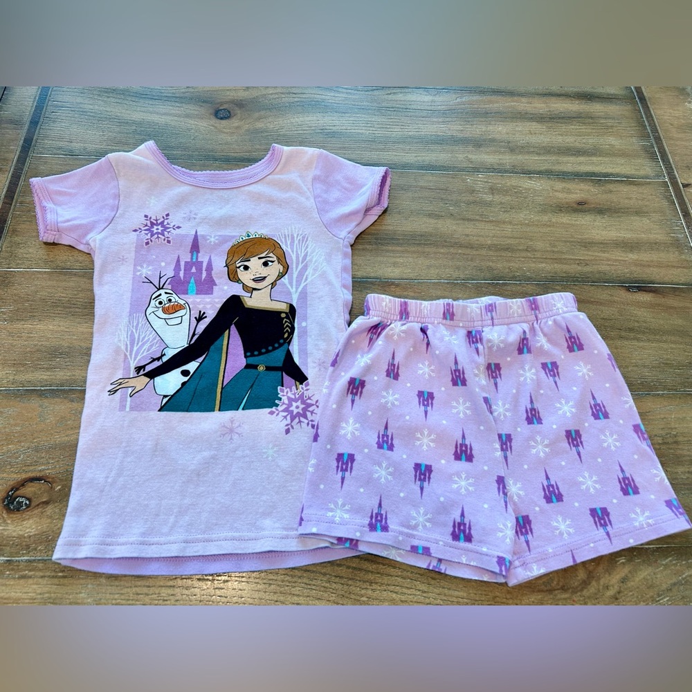 Shorty pjs Frozen II girls size 6